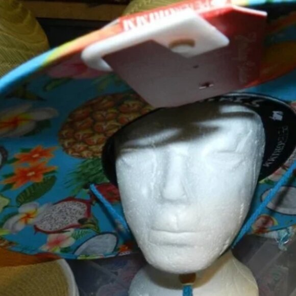 Peter Grimm Fruta hand woven Herringbone Weave Beach hat UPF 50+NWT 🆕📦⌚🏃💨🚚 - Picture 6 of 15